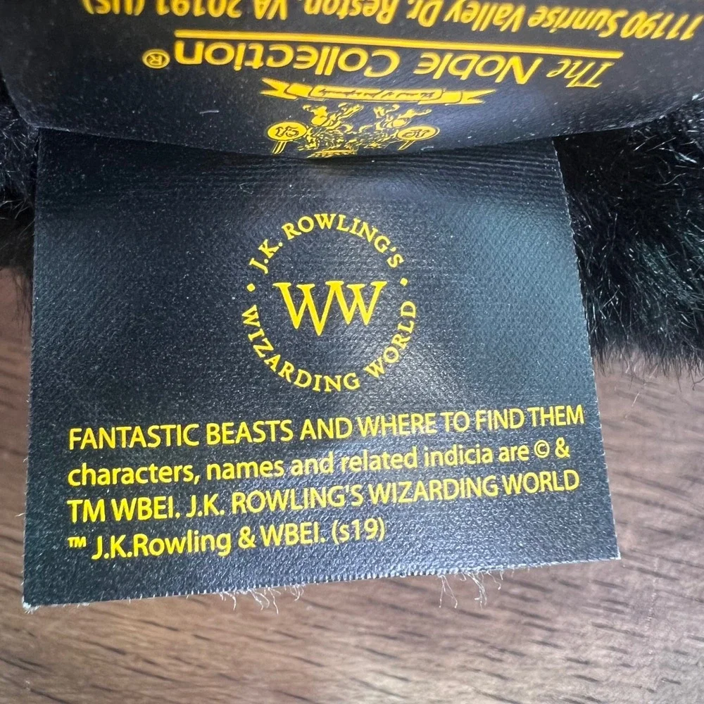 Fantastic Beasts Niffler Plush Noble Collection Harry Potter JK Rowling 8